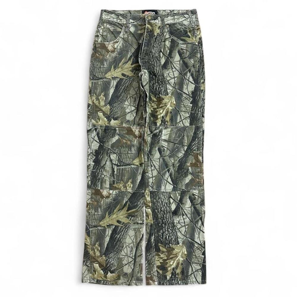Outfitters Ridge Men’s Double Knee Relaxed Fit Realtree Camo Pants Size 32X34